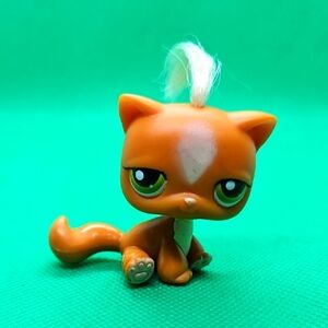 Littlest Pet Shop Orange short-hair cat